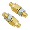 BELOMI 2 Pack Car Side Post Battery Terminal Brass Stud,