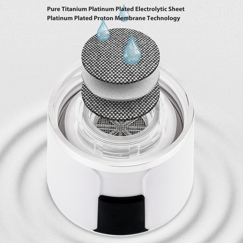 Portable Hydrogen Water Ionizer 300ml 3000PPB Portable Hydrogen Water Bottle