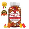 MENXI Mushroom Extract Complex Gummies Lions Mane Chaga Reishi Focus