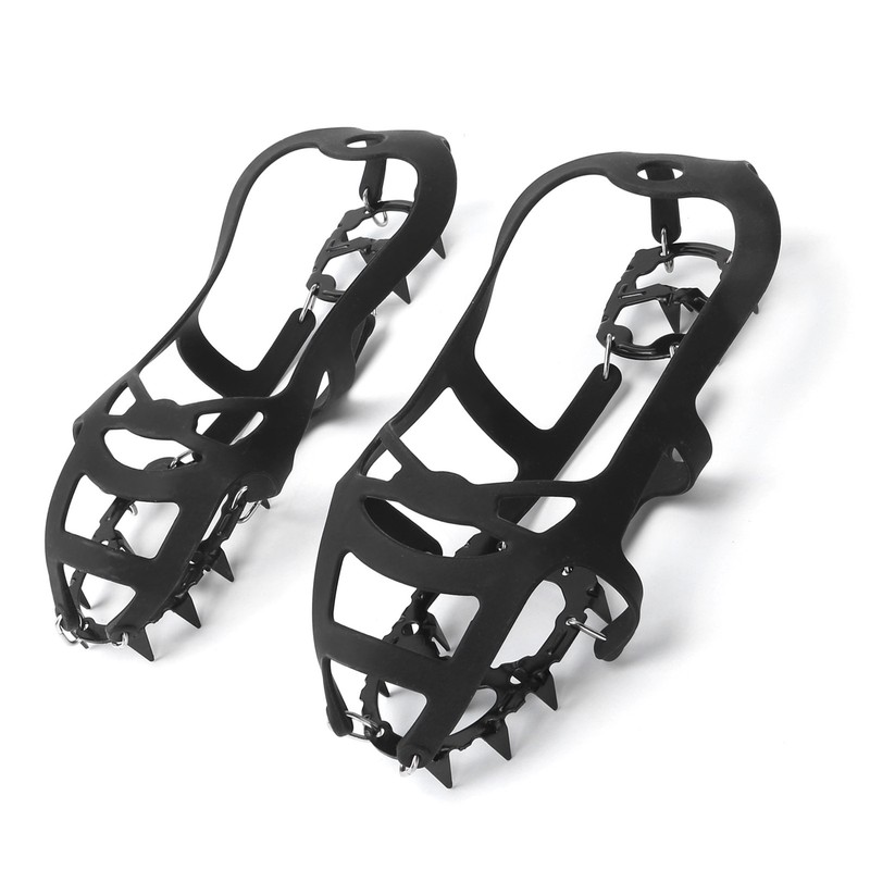 Crampons 18 Teeth Antislip Strong Grip Drop Resistant Ice Cleats