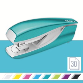 Leitz NeXXt 55022051 Office Stapler Metal 30 Sheets Blister PackIce blue