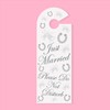 Hunts England Honeymoon Do Not Disturb Wedding Door Hanger -