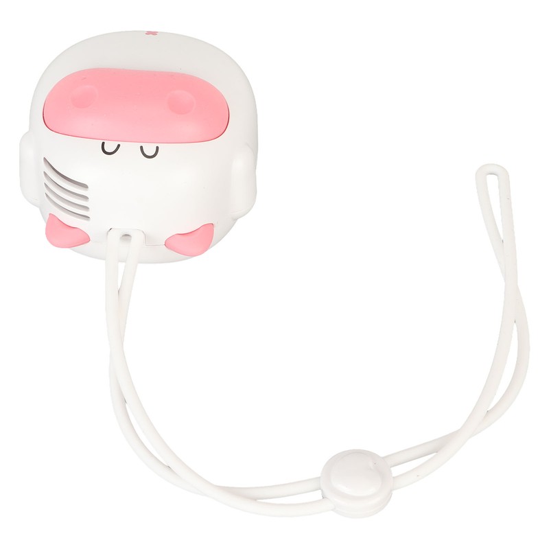 Mini Hanging Neck Fan USB Rechargeable 3 Speeds Bladeless Hands