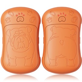 OLV - Calentadores de manos recargables, 2 paquetes, magnéticos fuertes, 18 horas de calentamiento más prolongado, calentador de manos portátil de bolsillo de 6000 mAh, USB, calentador caliente