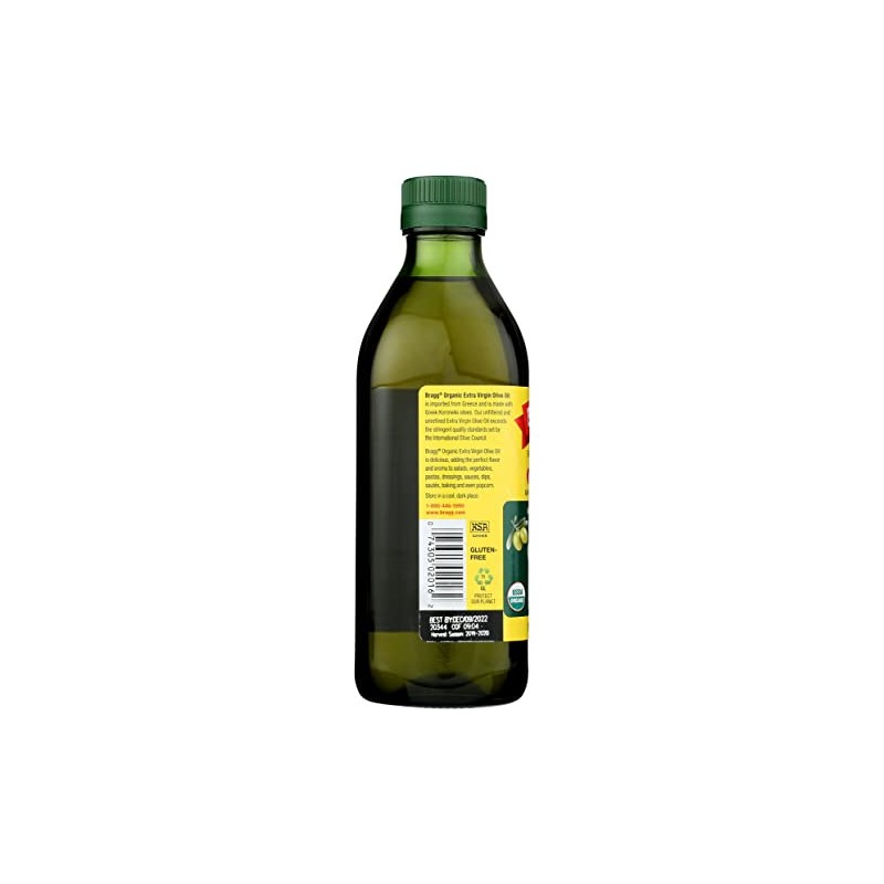 Bragg Bragg Olive Oil, Organic Extra Virgin, 16 fl oz