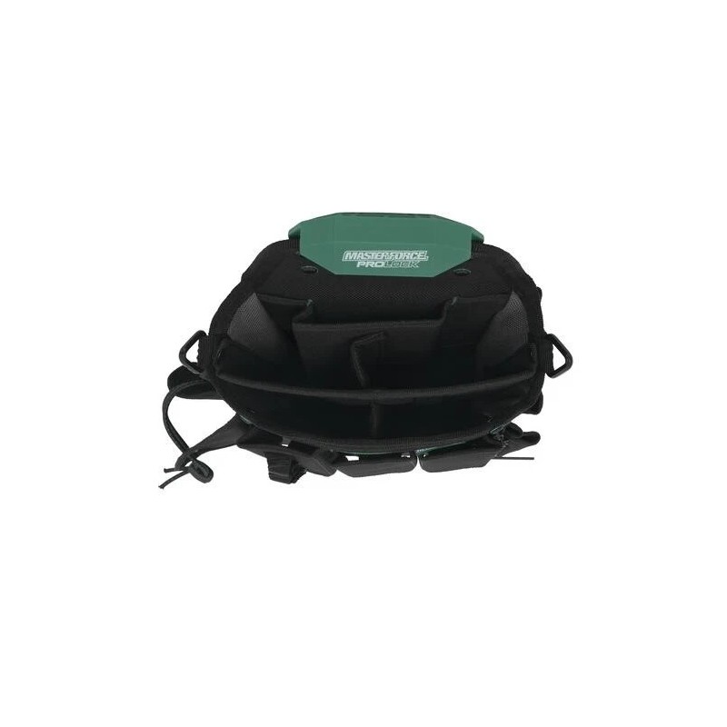 Masterforce 11" 25 Pocket Master Electrician Pouch w/ Clip Hub