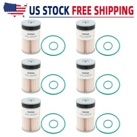 Kofil 6pcs  FS19764 Fuel Filter Compatible with Cummins X12 X15 ISX12 ISX15 Engine