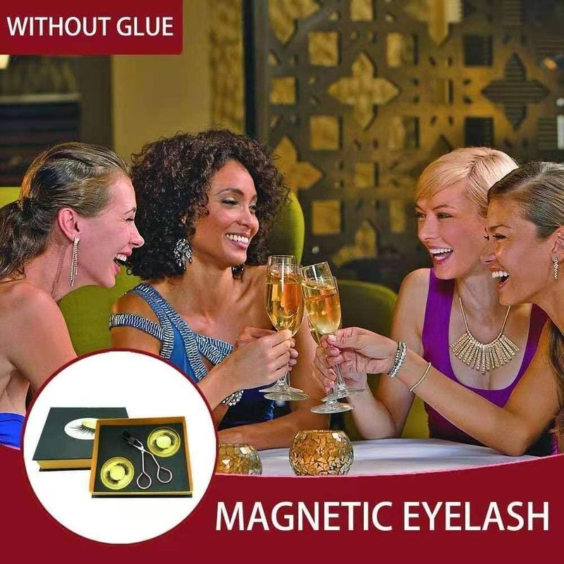 CTFIVING Magnetic Eyelashes Applicator Clip Without Glue Curler Applicator Magnetic