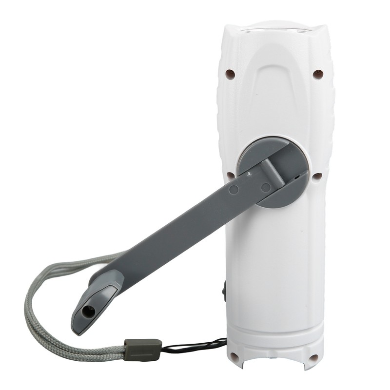 Hand Crank Flashlight Radio Portable Multifunctional Support AM FM SOS