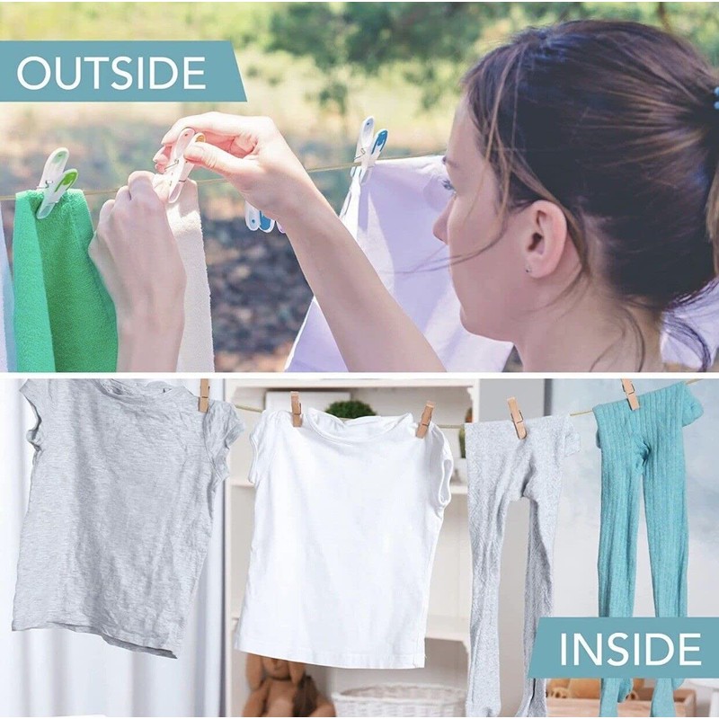 WARESHARK 10m Extra Heavy Duty Steel Core Washing Rope Line