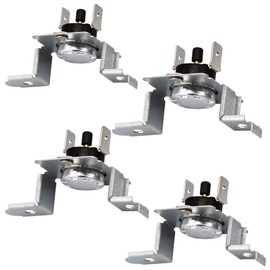 Haüs Parts 6931EL3003C Dryer High Limit Thermostat – Compatible with LG & Kenmore Dryers – Replaces 1268365, 6931EL3003G, PS3530484 (4-Pack)