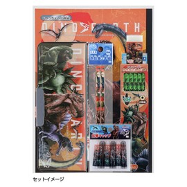 Sunstar Stationery S4724070 Kyoryu Stationery Set, New School Supplies, Character for New School Entrance Supplies, Dino Earth