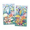 Janod 3 Schede Glitter con 2 Tubi Glitter, Tema Fata,