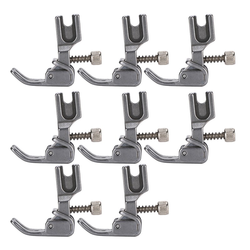 8pcs Universal Presser Foot Shirring Presser Feet Set Sewing Machine