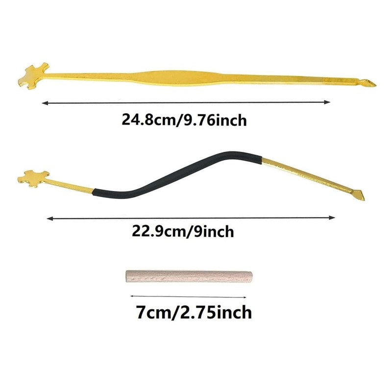 TUOREN Violin S & Straight Style Sound Post Setter with