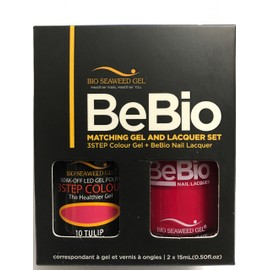 BIO SEAWEED BEBIO matching gel and lacquer set TULIP #10