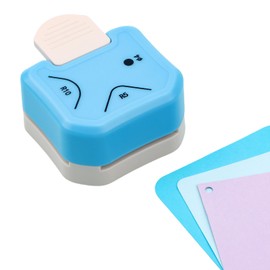 3-In-1 Rounded Corner/Hole Punch, R10mm R5mm 4mm 3-Way Paper Edge Cutter Corner Rounder for Paper Crafts, Cardstock, Business Card, DIY Projects, Photocards, Card Making and Scrapbooking Arts Supplies