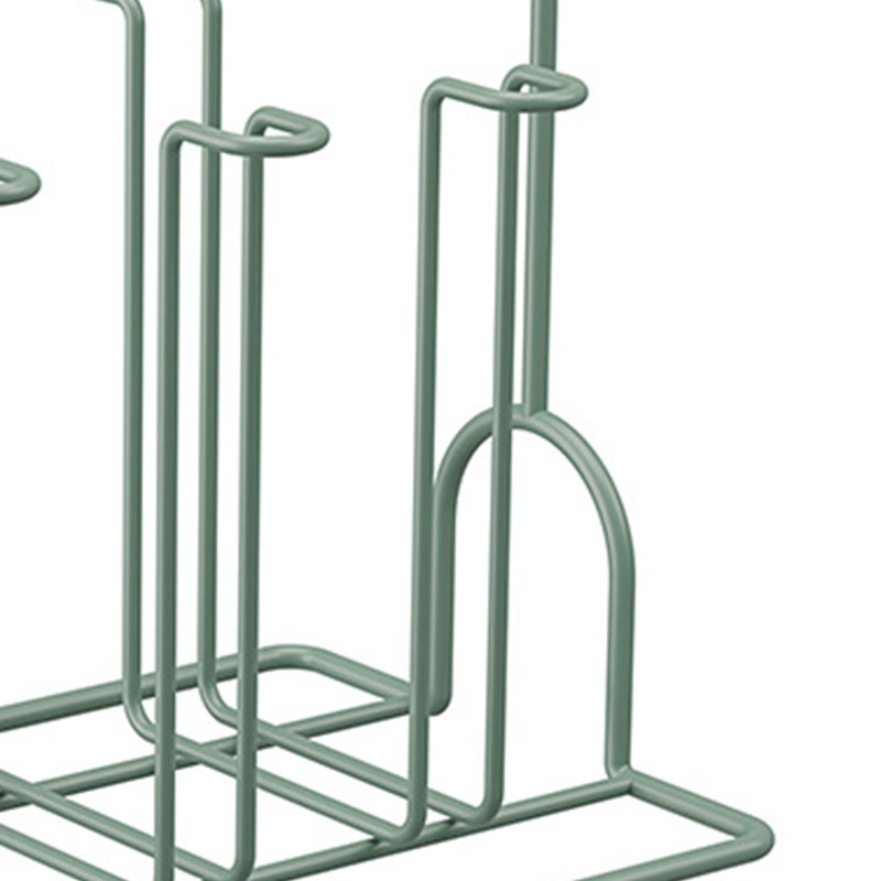 Glass Drying Rack Prevent Slip Hanging Storage Cup Draining Stand