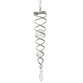 CIM Wind Spiral - Twister Version - includes Swivels, Hooks and Nylon Cord - Attractive Decoration