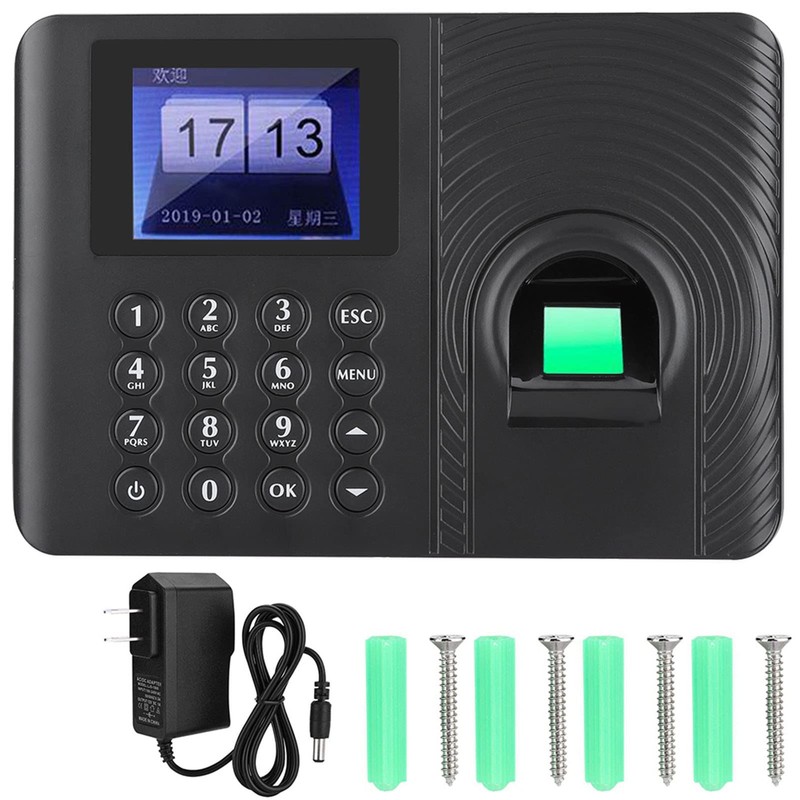 Timecard Recorder, Fingerprint Authentication, Attendance Management, High Speed Recognition, Improved