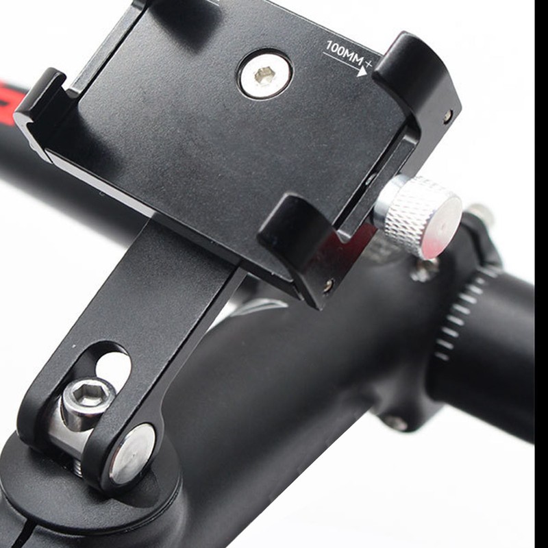 Aluminum Bicycle Phone Mount Bicycle Stem Headset Phone Mount Fits
