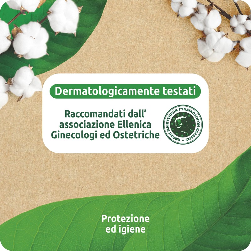 EveryDay Natura Normal Pantiliners, 100% Organic Cotton, Biodegradable, Pack of