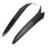 1 Pair Car Real Carbon Fiber Headlight Eyebrow Eyelid Trim