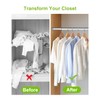 LOMILD Closet Rod, Adjustable Clothes Haning Rod 66 to 76