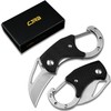 CJRB Anansi Mini EDC Folding Utility Knife, Compact Keychain Box