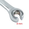 sourcing map Repair Tools Auto Anti-slip Double Ended Flare Nut