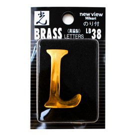 光 ゴールド文字 L LB38-L