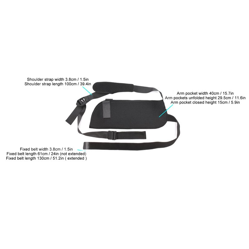 Arm Sling for Shoulder Injury Breathable Lightweight Adjustable Arm Sling