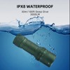 Amkulop Dive Light Scuba Diving Flashlight, Super Bright Waterproof Torch,
