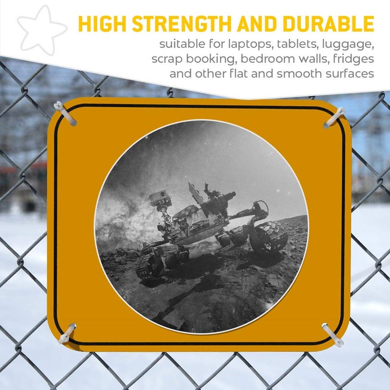 2 x 25cm Vinyl Stickers - Curiosity Mars Rover Space