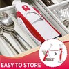 AEX Foldable Mandoline Slicer Adjustable Vegetable Chopper with Safety Lock,