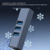 USB to Ethernet Adapter 4 Ports 100Mbps 5Gbps Aluminium Alloy