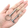 Bxian 2PCS Silver Marine Grade 316 Stainless Steel Quick Release
