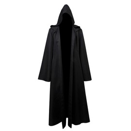 Fuman Jedi Robe Deluxe Cosplay Costume (3XL, Black)