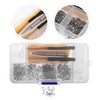Outanaya Eyeglass Repair Kit Glasses Screws and Nuts with Tools
