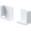 Yamazaki 4984 Magnetic Tablet Holder, Tower Series, White, Approx. W