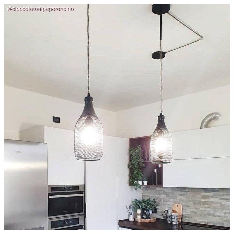 creative cables - Metal Cylindrical 4 Side Hole Lamp Canopy