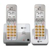 AT&T Teléfonos inalámbricos, 1 Unidad, 2 audífonos, Plateado