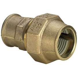 Viega Maxiplex Transition Piece, Model 9031 with Rp Thread 32 mm x 1 Inch IG, Gunmetal