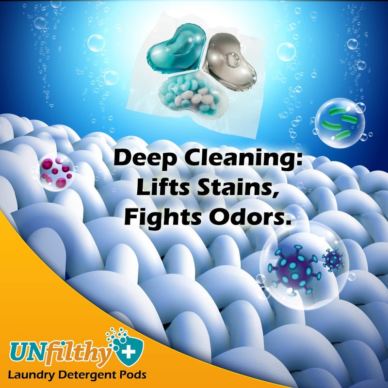  UNfilthy Concentrated Cherry Blossom Laundry Pacs (30)