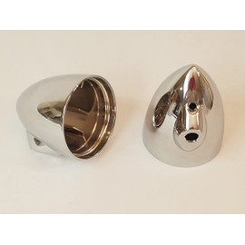 Big Dog OEM Front Turn Signal Housings PAIR (2003-11) K9, Chopper, Pitbull, MORE