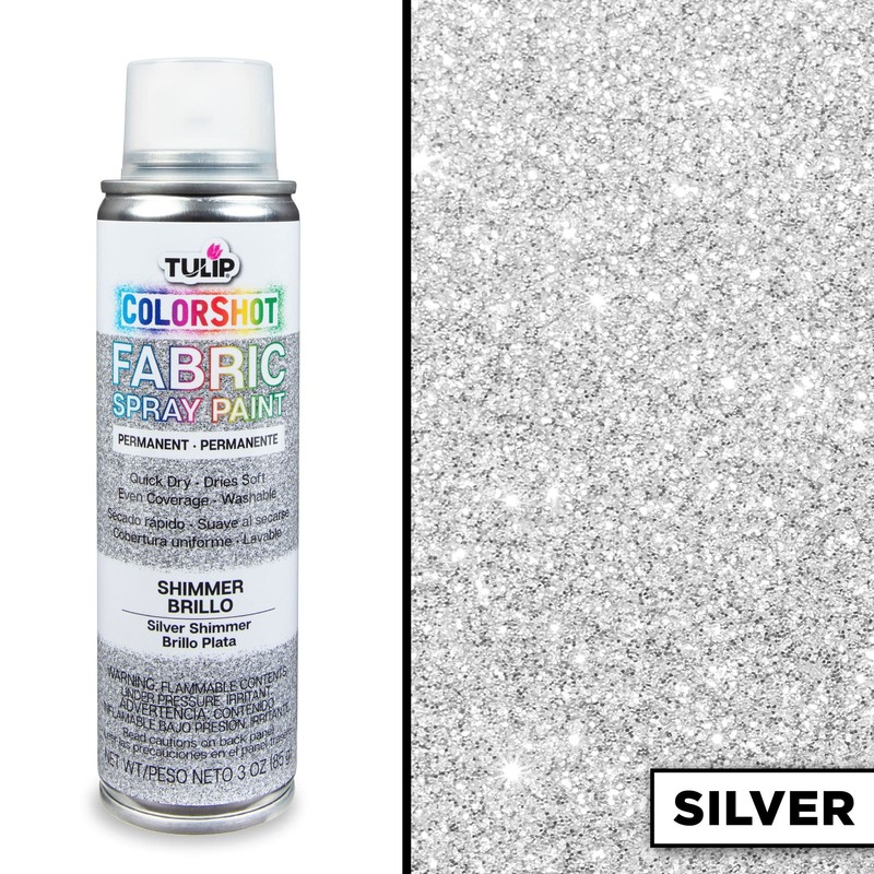 Tulip ColorShot Instant Fabric Spray Paint, Permanent Color Spray-On Fabric