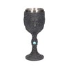 Nemesis Now U2501G6 Night Wolf Goblet Goblet 23cm Black