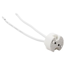 McShine - Universal Lamp Holder | G4, GU5.3, GY6.35 | Low Voltage 12 V to 100 W | 10 cm Cable, Ideal for LED/Halogen