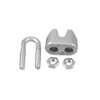Luomorgo M2 1/16" Wire Rope Cable Clip Clamp 304 Stainless