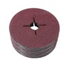Dyna-Living 50Pcs 115mm Fibre Sanding Disc for Sanding & Grinding